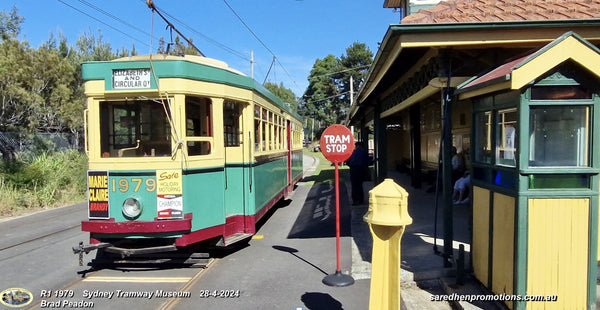 SYDNEY TRAMWAY MUSEUM STUBBY COOLER - FUNDRAISER PROJECT