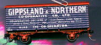 GIPPSLAND & NORTHERN billboard decals for VR U van D 332 formerly U14