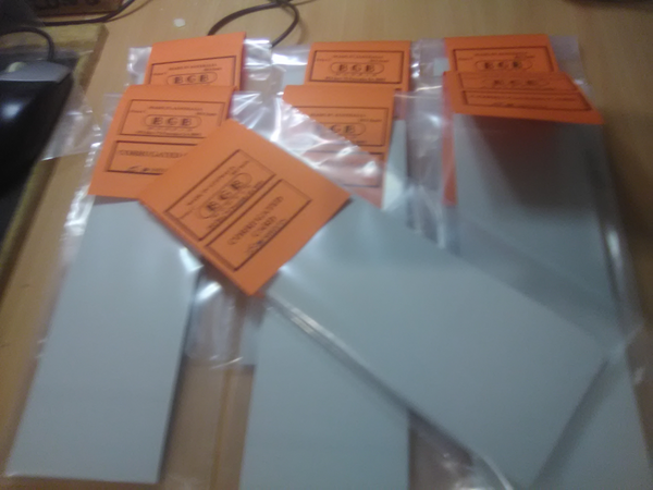 A 13 CORRUGATED CARD Very limited supply 2 packs left
