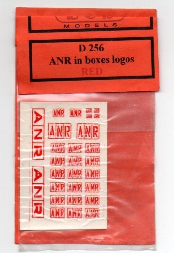 D 256 ANR in boxes RED