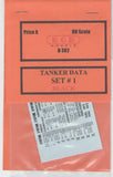 OIL tanker decals  $ 30.00 for fifteen packets