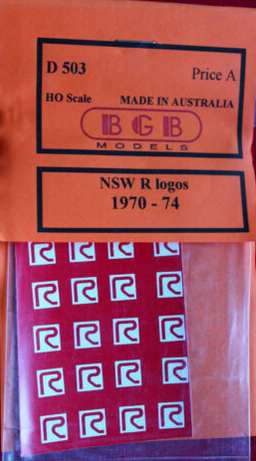 NSW  1890 - 1920 Westinghouse brake symbols D159